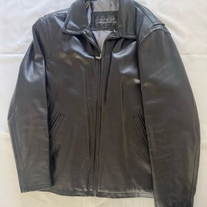 Black Leather Jacket for Men